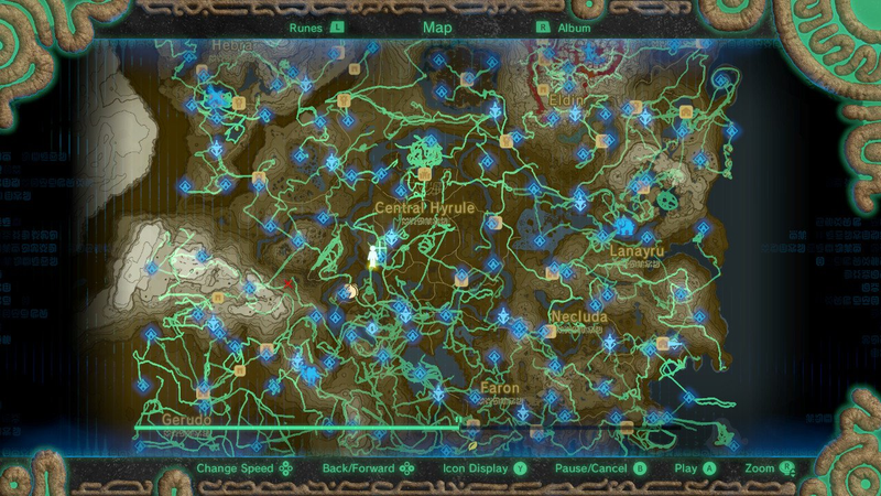 Green confetti has been strewn all across Hyrule